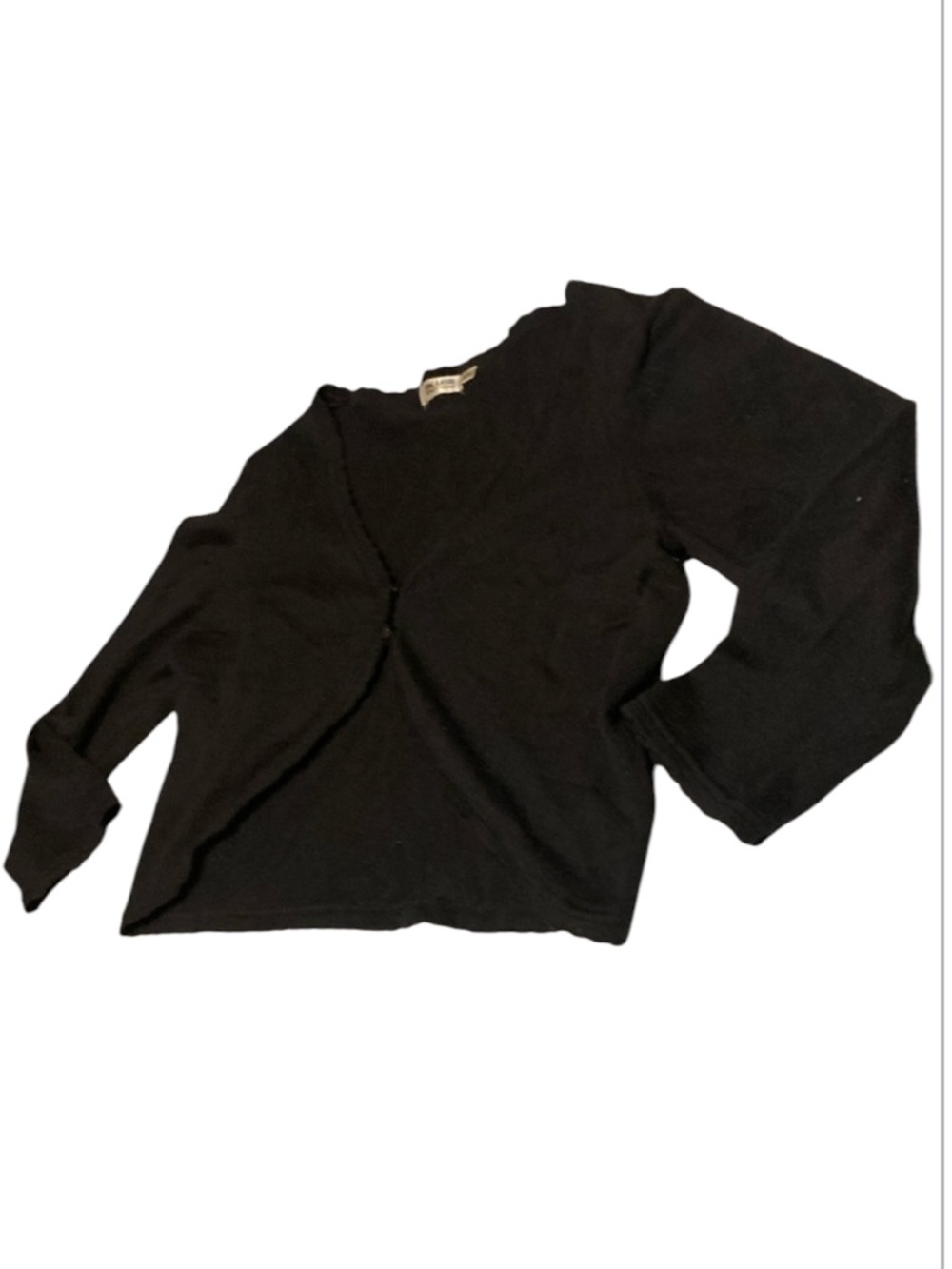 Blue motion women’s cardigan size L in excellent condition black